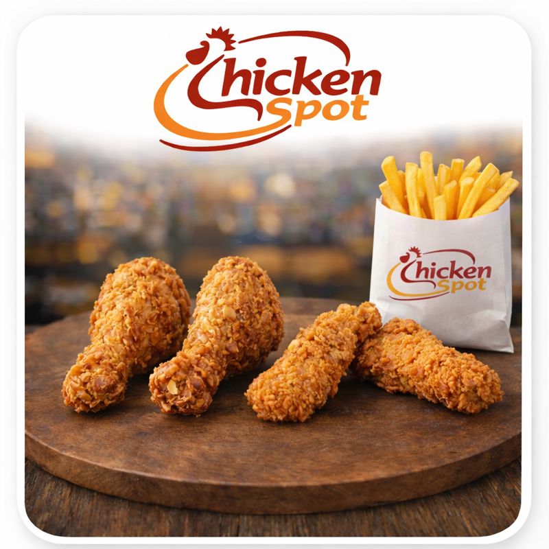 Mixte 4 Pièces (2 Pilons 2 Strips)