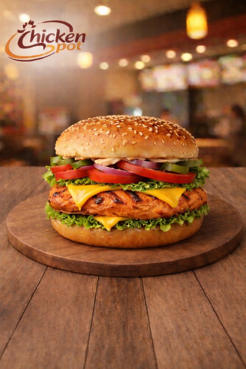 Burger Tikka Strips Grillé 