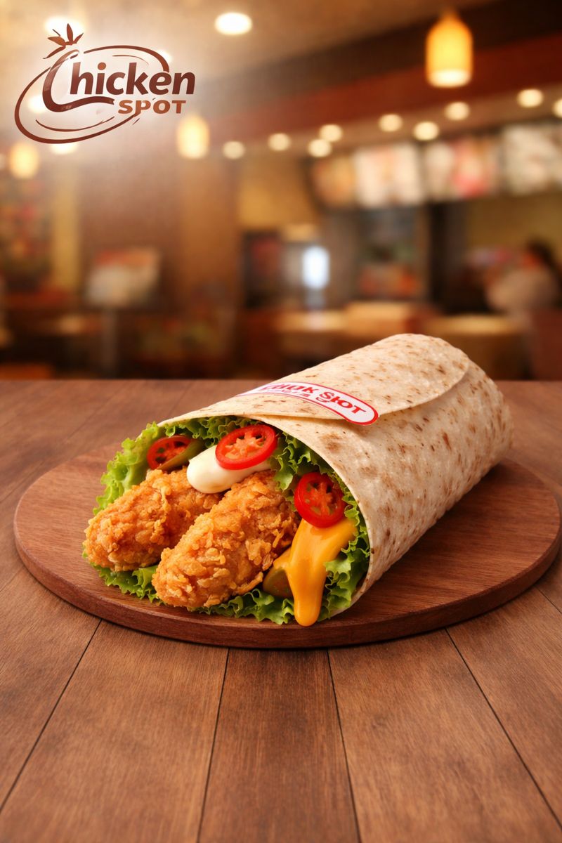 Miini Wrap poulet crispy 