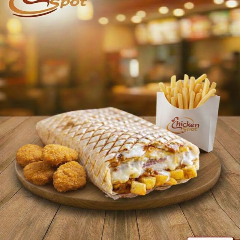 Tacos Nuggets de poulet 