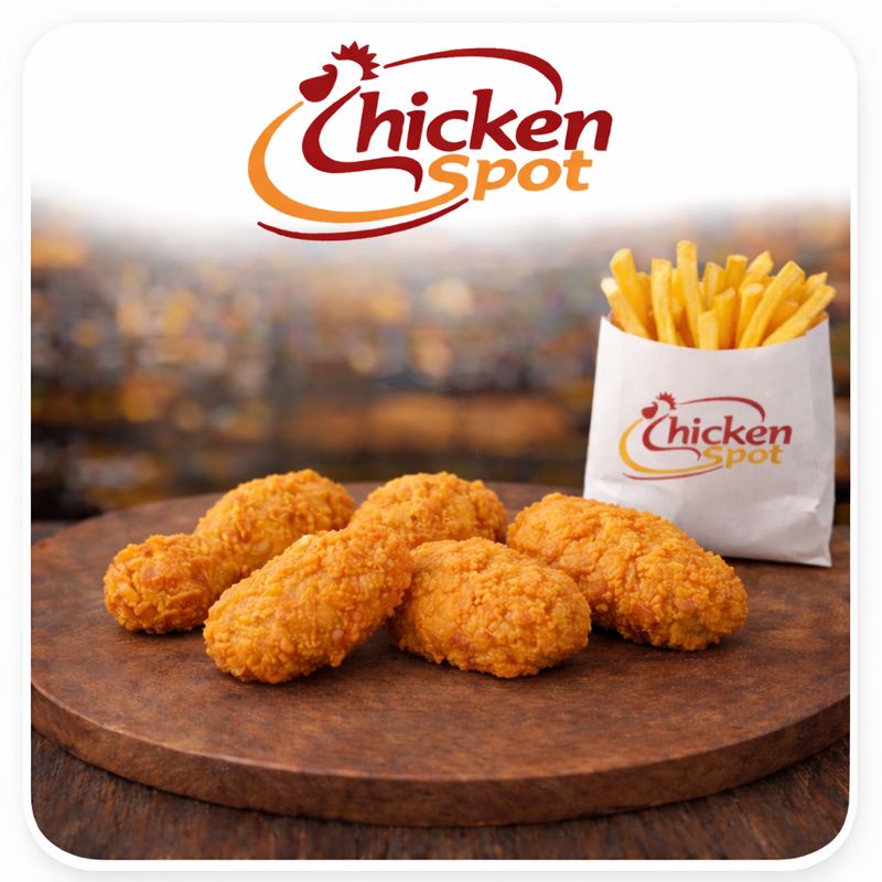 6 Nuggets de poulet 