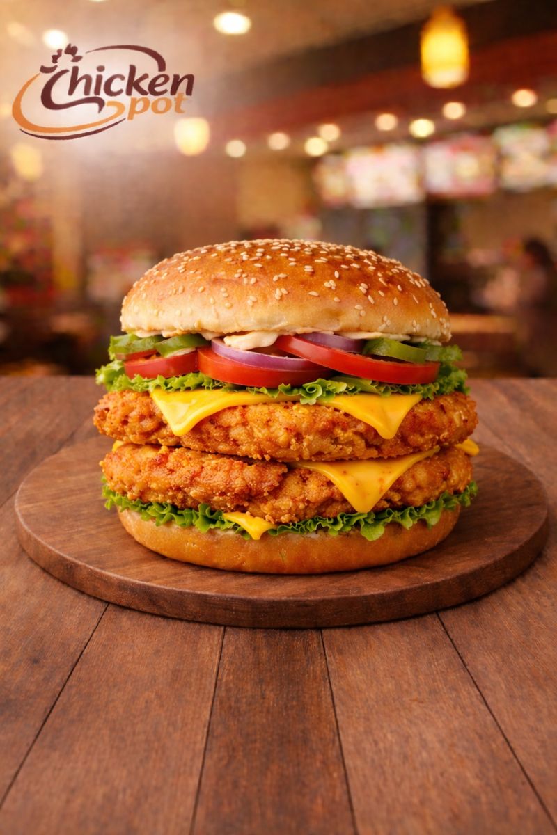 Burger Double Filet Strips 