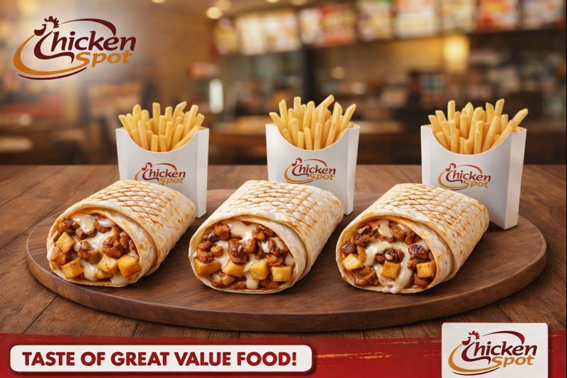 3 Tacos au choix avec Frites